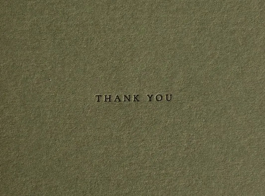 The Lost Art of the Thank You Card